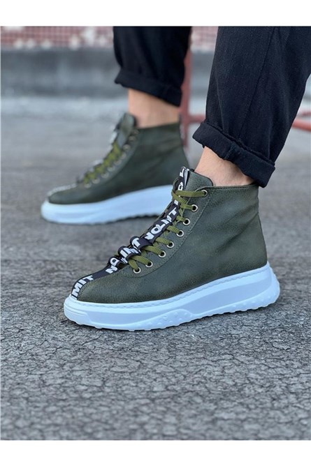 Men's Short Boots WG03 - Khaki #363090