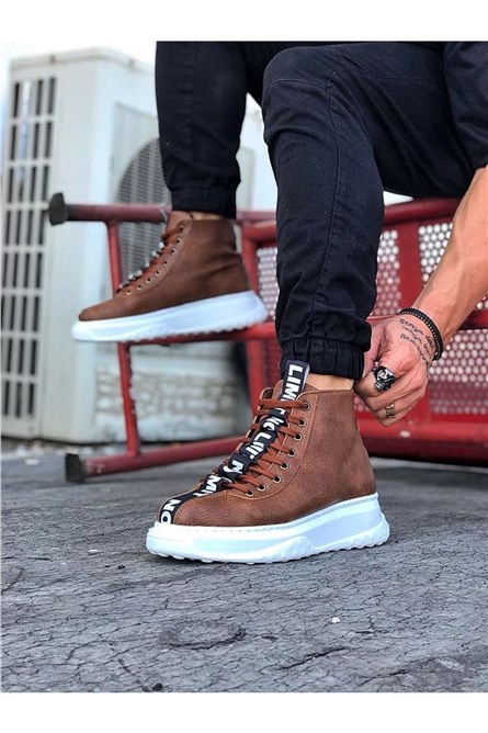 Men's Casual Lace Up Boots WG03 - Taba #362651