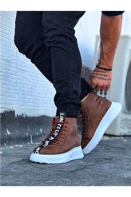 Men's Casual Lace Up Boots WG03 - Taba #362651