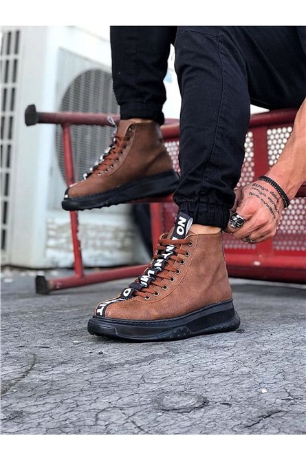 Men's Casual Lace Up Boots WG03 - Taba #362643