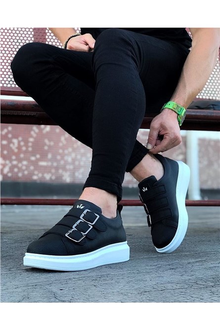 Men's Trainers - Black, White #317151
