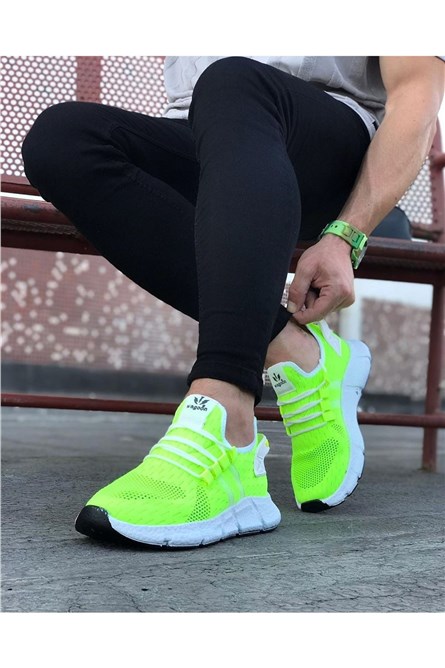 Muške sportske cipele WG102 - Neonski zeleno #330776