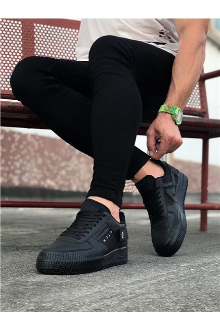 Wagoon Men's Casual Shoes WG201 - Black #320442