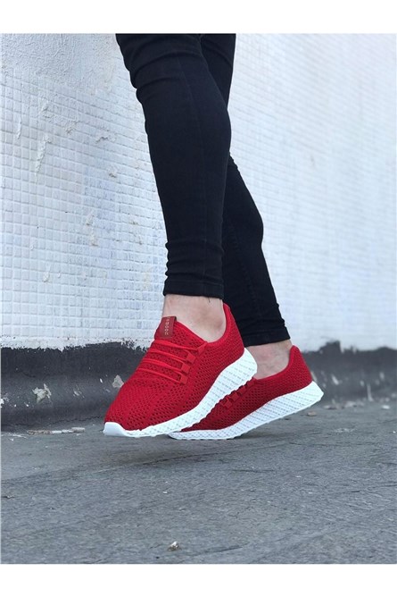 Men's sports shoes WG205 - Red #332646