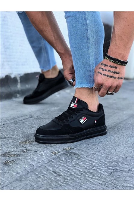 Men's Casual Shoes WG206 - Black #358123