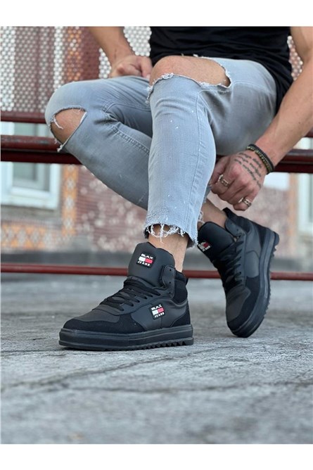 Men's Sports Boots WG220 - Black #363087