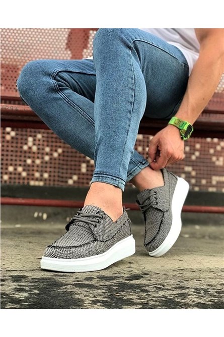Men's casual shoes WG503 - Gray #328020