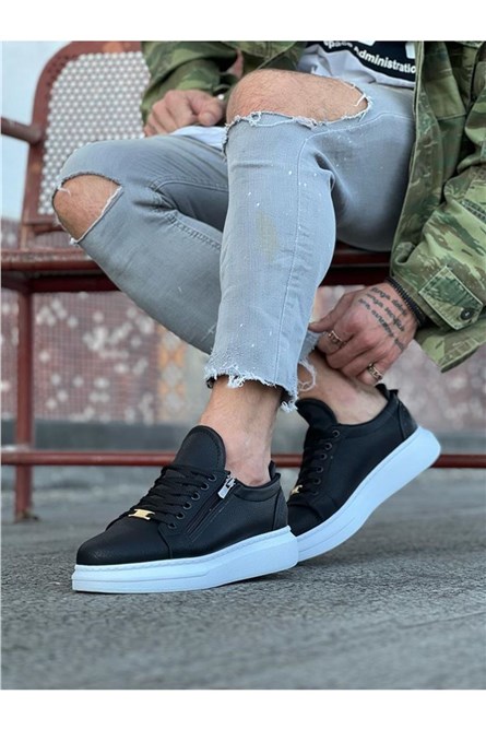 Men's Casual Shoes WG504 - Black #363079