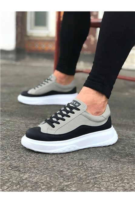 Мъжки обувки WG507 - Сиво-Черни #329466