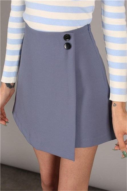 Women's short skirt - Indigo #328833