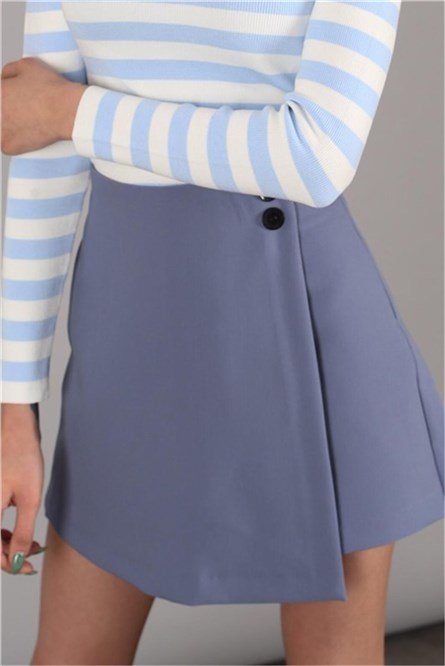 Women's short skirt - Indigo #328833