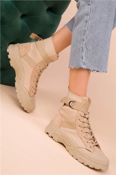 Women's Boots - Beige #271927