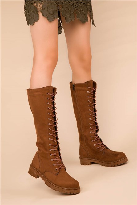 Дамски ботуши - Кафяви 988052 #271907