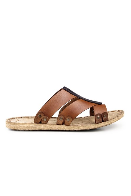 GPC Men's Leather Sandals - Brown #81054484