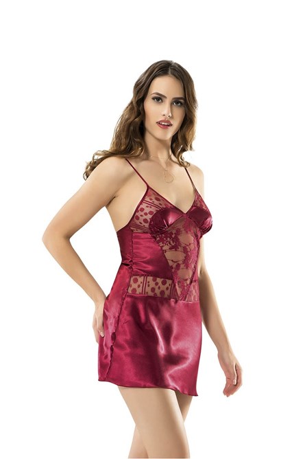 Women's Underwear - Burgundy #8034