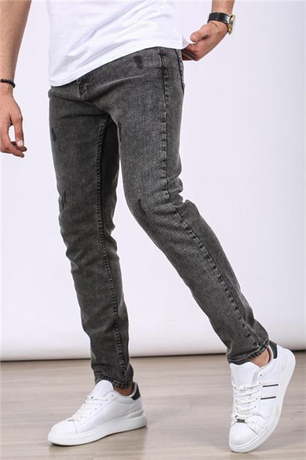 Men's Skinny Fit Jeans 5680 - Black #385327