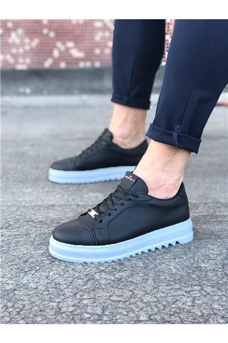 Men's Casual Shoes WG025 - Black #385359