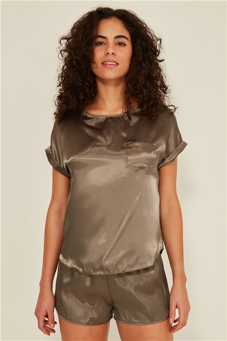 C&City 080 Women Satin Pyjama Set  #450197