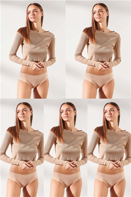 C&City 5 Pack Brazilian Panty 590  #450523