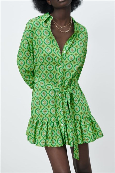 Women's Dress - Green #329635