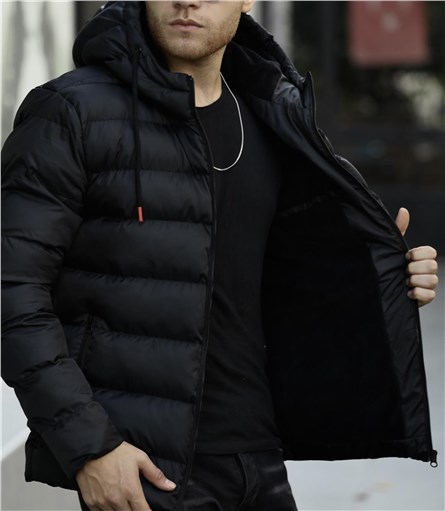 Men's Waterproof and Windproof Jacket RGM-220 - Black #408967