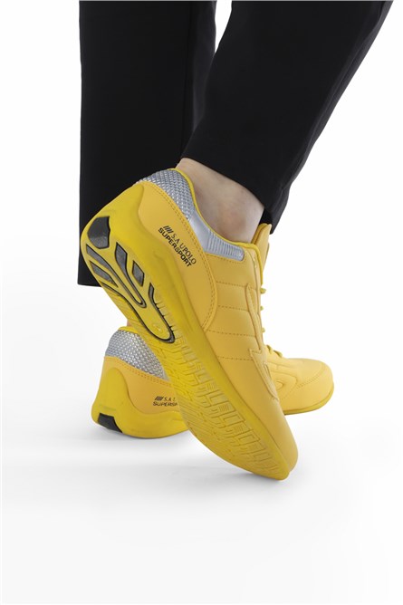 S.A UPOLO Men's Casual Shoes Yellow 1500