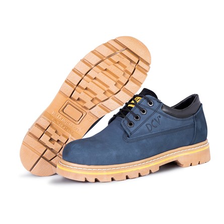 Ducavelli Men's Short Natural Nubuck Boots - Blue 