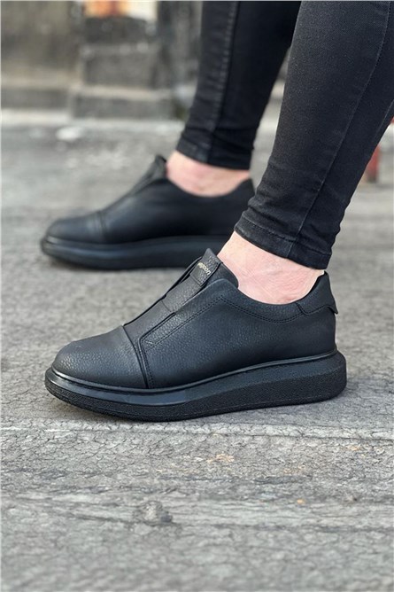 Men's Casual Shoes WG023 - Black #412919