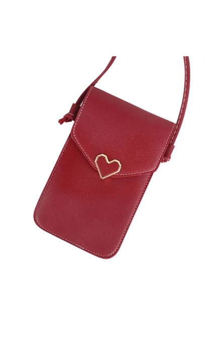 Дамско портмоне за телефон - Червено 20230704133