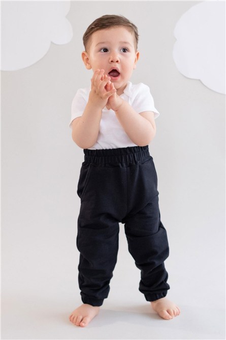 Boy's Elastic Cuffed Sweatpants 763  #451228