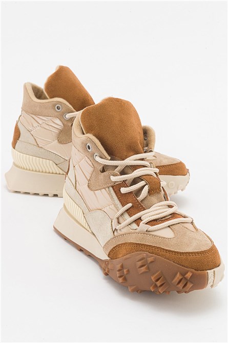 Women's sports shoes - Taba with Beige #411528