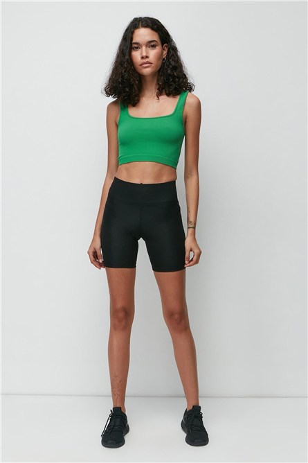 High-Waisted Sports Shorts Leggings 9408  #451180