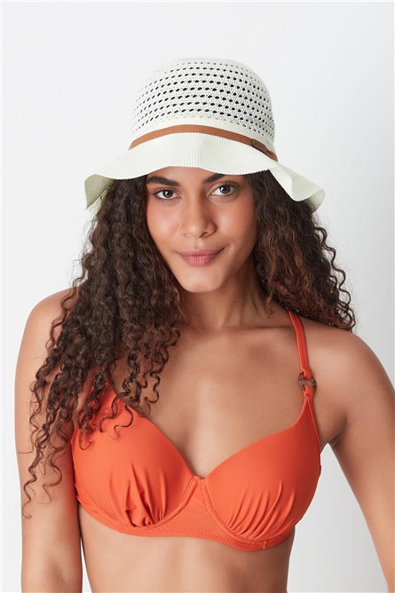 Mercerized Beach Hat T24740-17  #451468