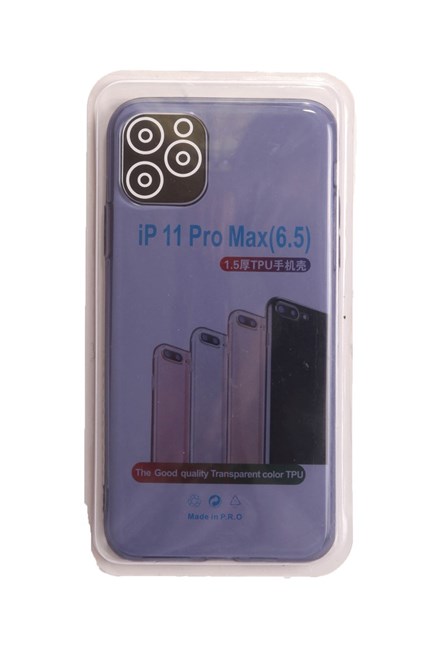 Силиконов гръб за iPhone 11 Pro Max Син 734275