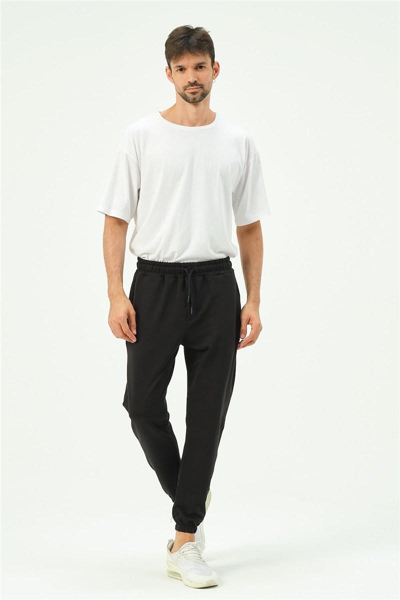 C&City Men Elastic Leg Sweatpants with Side Pockets 781  #451080