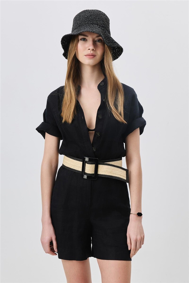 Hand-Knitted Straw Hat Y8208  #452018