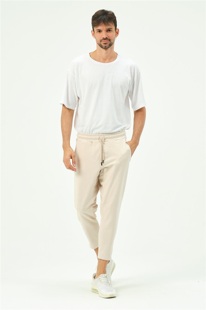 C&City Men Straight Leg Sweatpants with Back Pocket 783  #451086