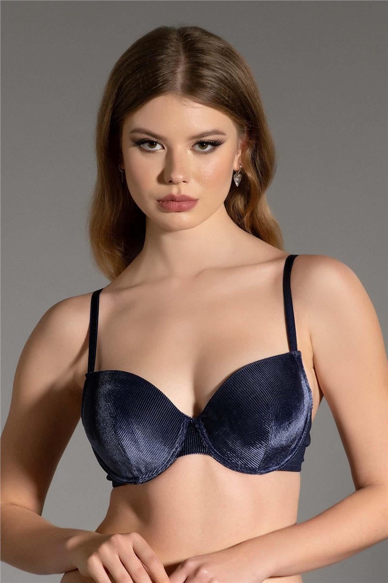 C&City Velvet Non-Padded Bra C18200  #451134