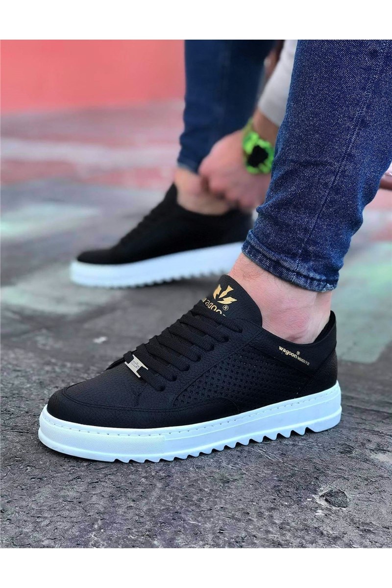 Męskie buty codzienne WG505 - Czarny #323668