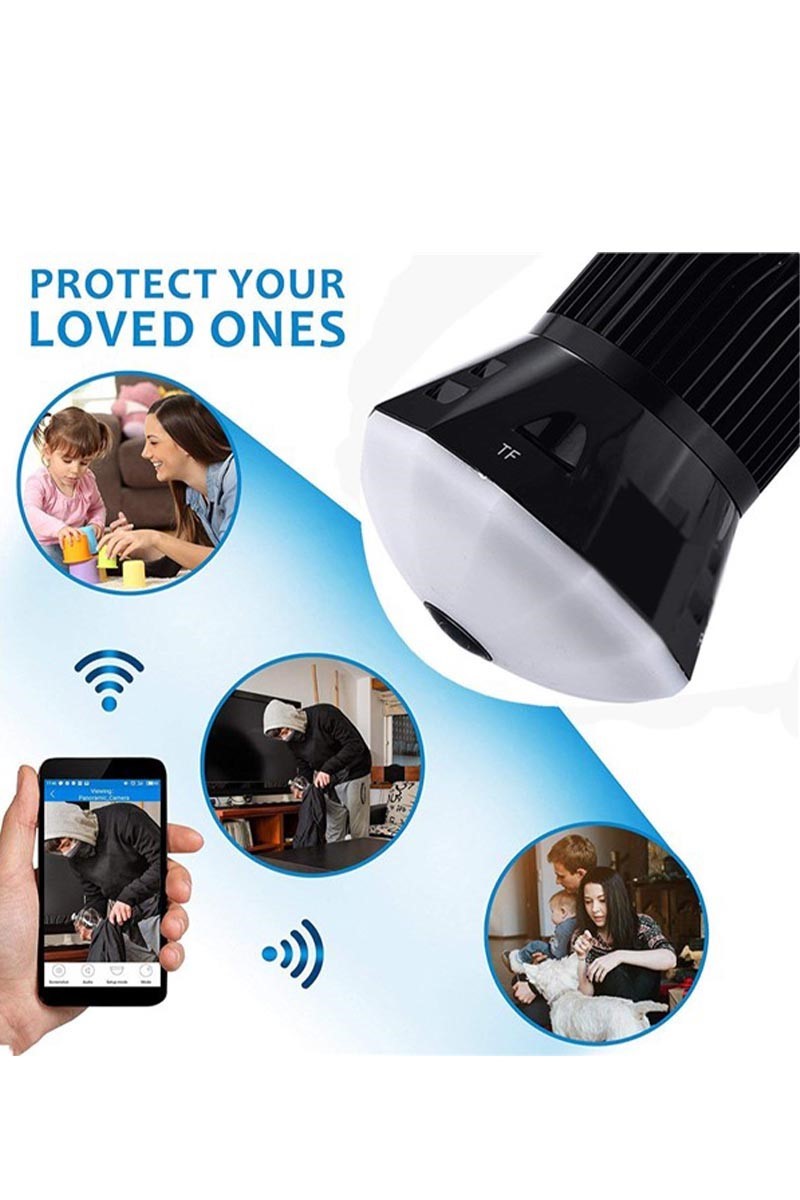 WİFİ) Light Bulb Camera - PQ249B 220517541