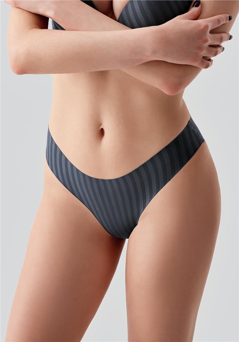 Laser Cut Seamless Slip Panties C19213  #452202