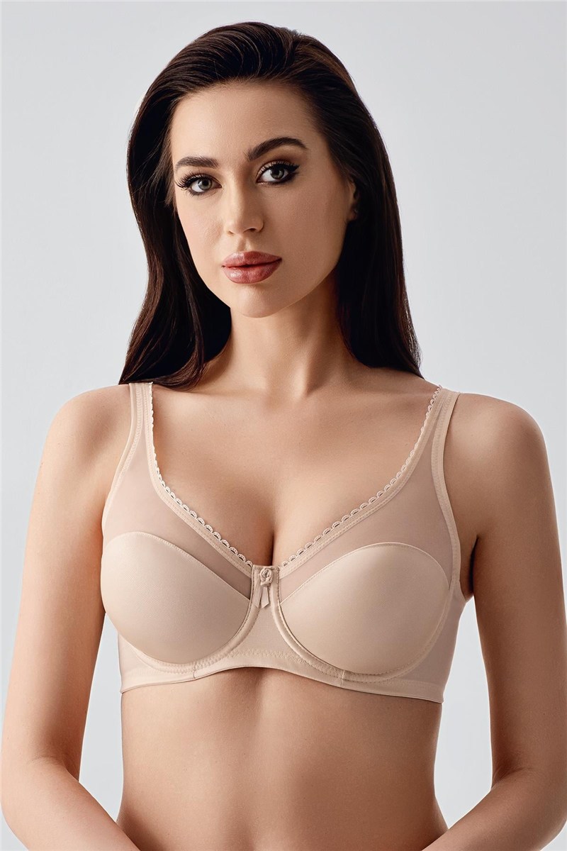 Tulle Detail Minimizer Bra C12304  #452129
