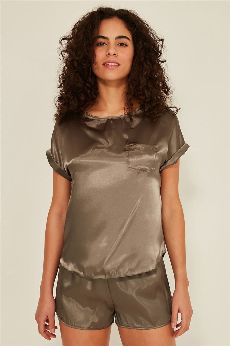 C&City 080 Women Satin Pyjama Set  #450197