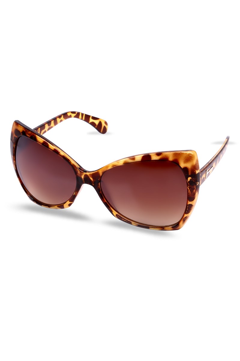 Women's Sunglasses - Brown, Yellow #Yl11-012-4
