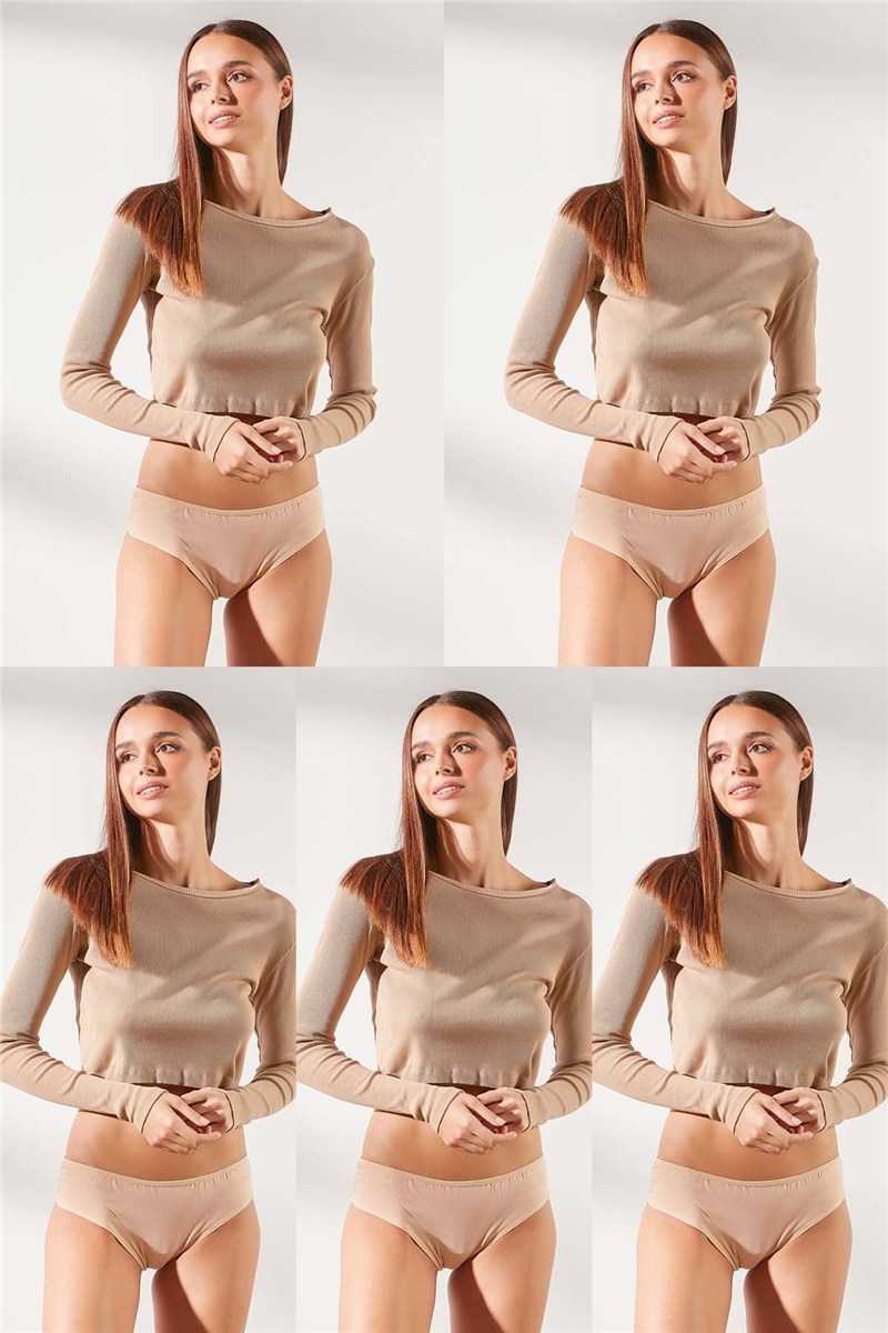 C&City 5 Pack Brazilian Panty 590  #450523