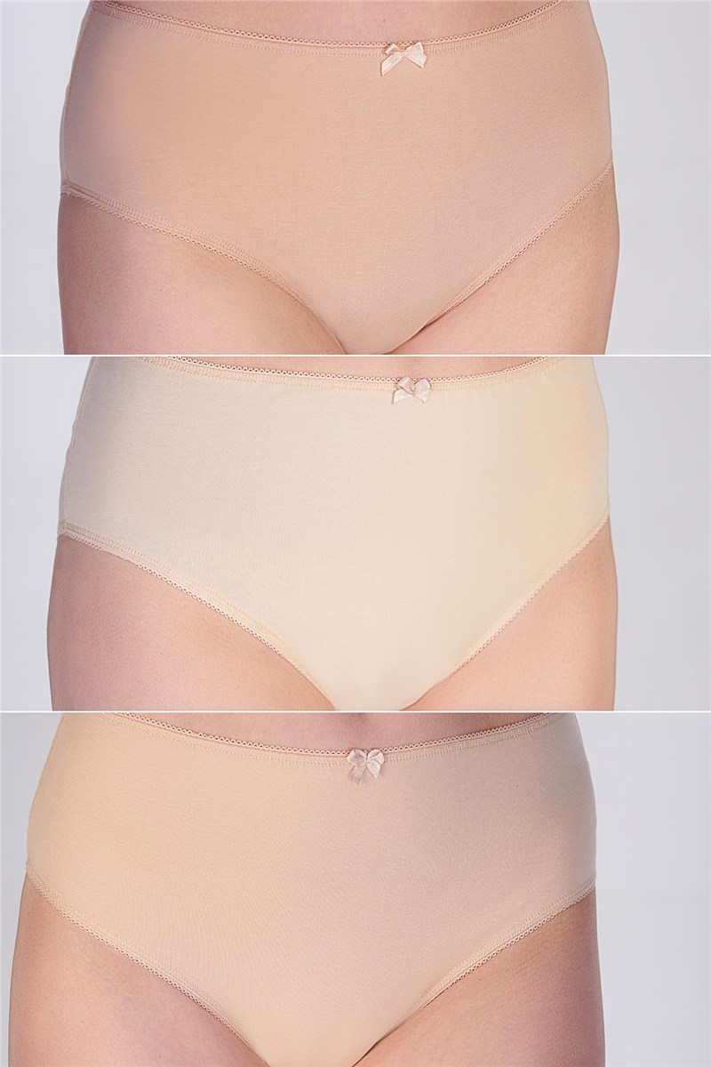 3-Pack High Waist Bikini Panties 5002  #451865