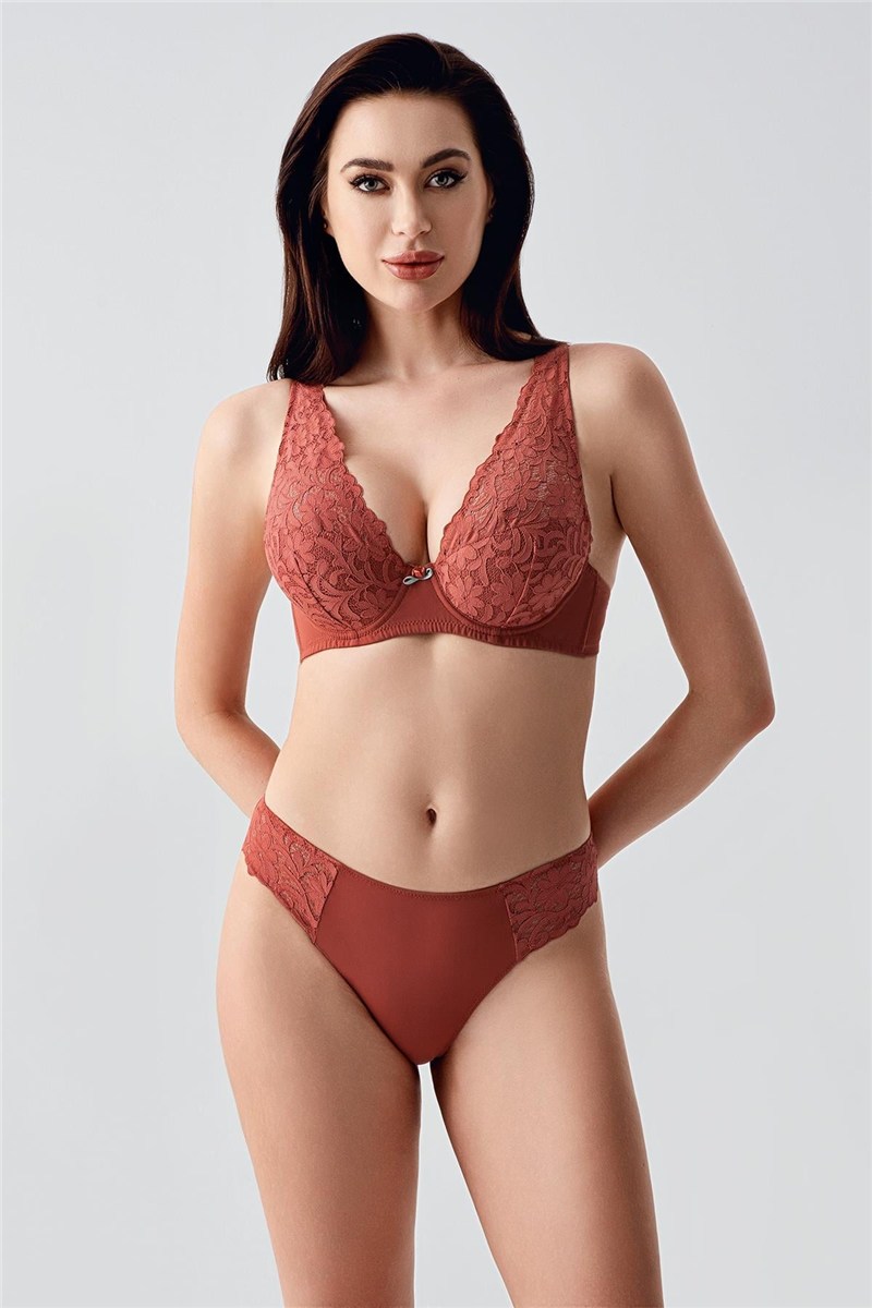 Non-padded Bra And Panty Set C14156   #452168
