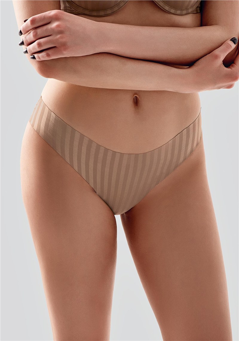Laser Cut Seamless Slip Panties C19213  #452199
