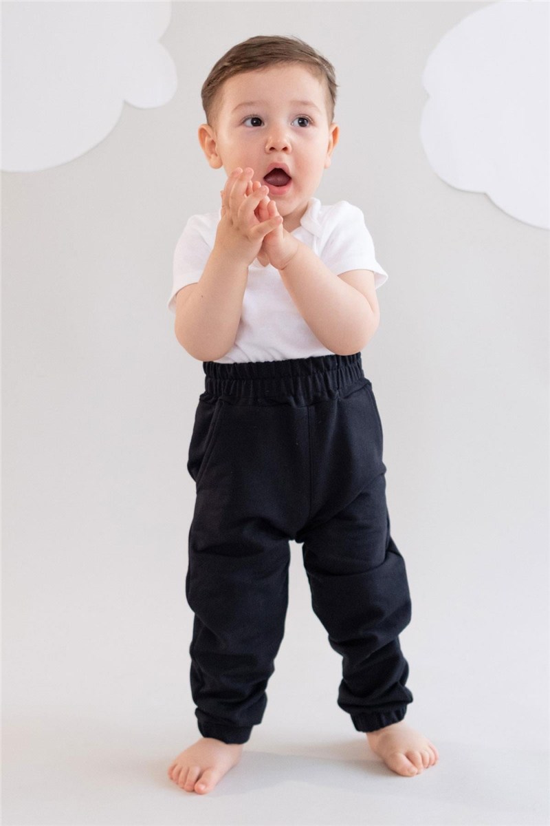 Boy's Elastic Cuffed Sweatpants 763  #451228