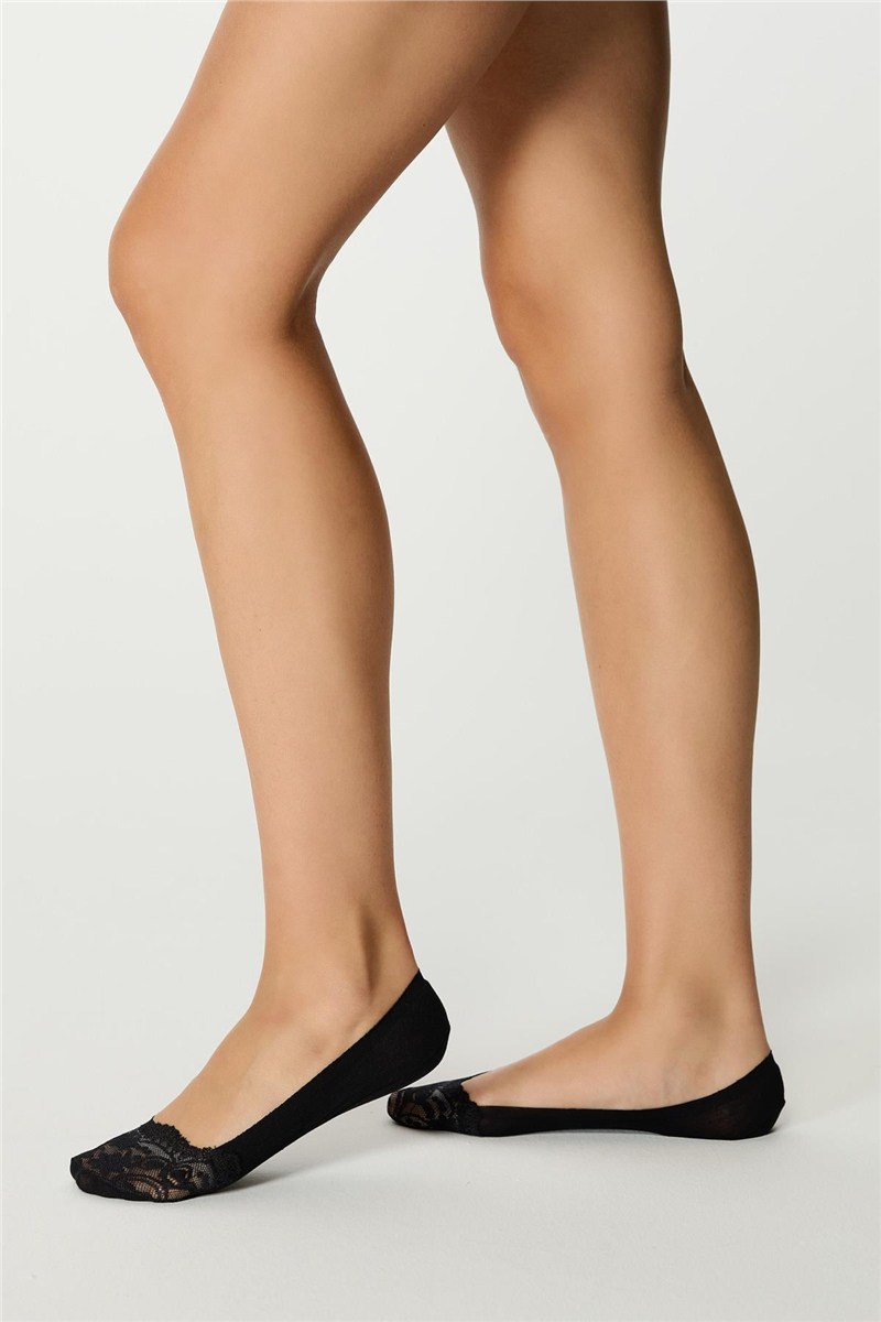 Lace Detail Ballet Socks with Lurex  #451479